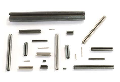 Straight Slotted Spring Pins for General Purposes.